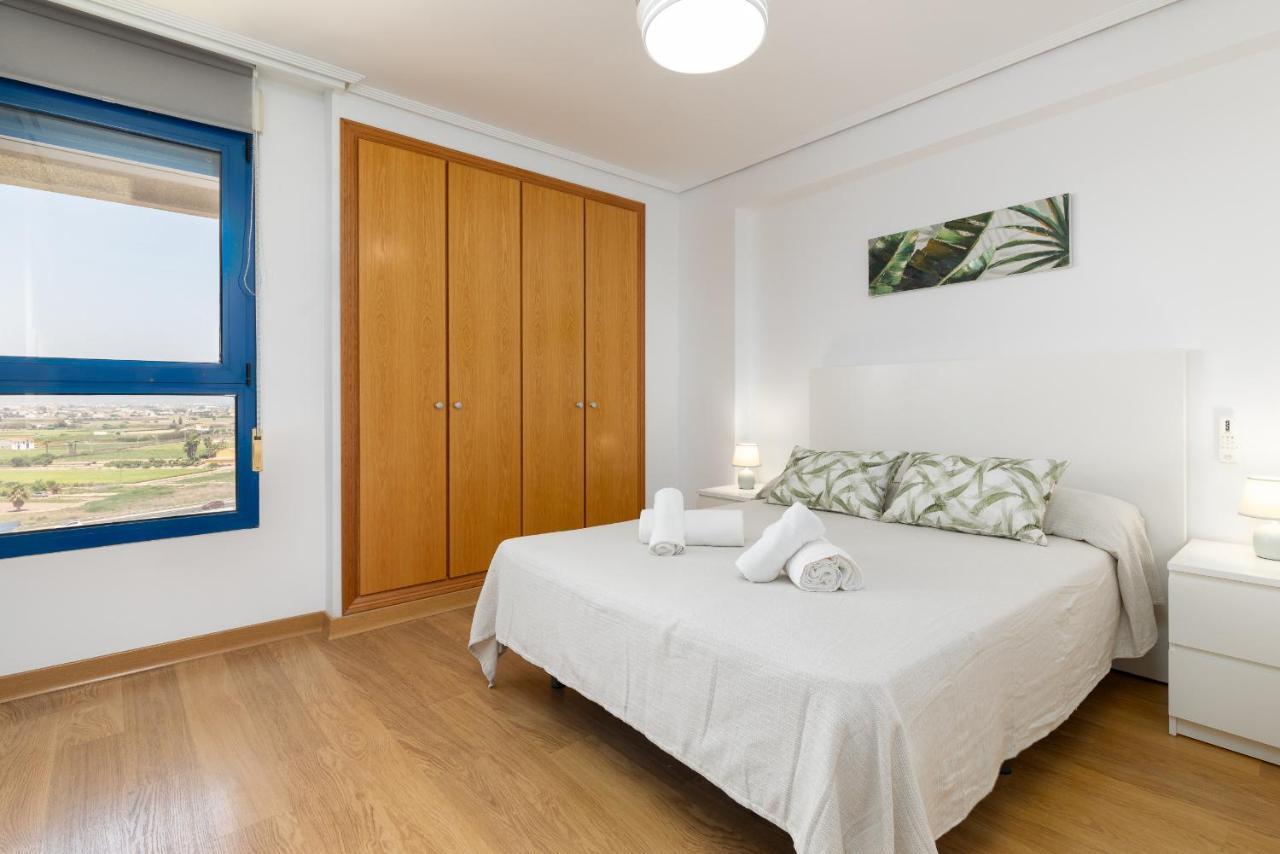 Apartup Patacona Surfing Beach Valencia Buitenkant foto