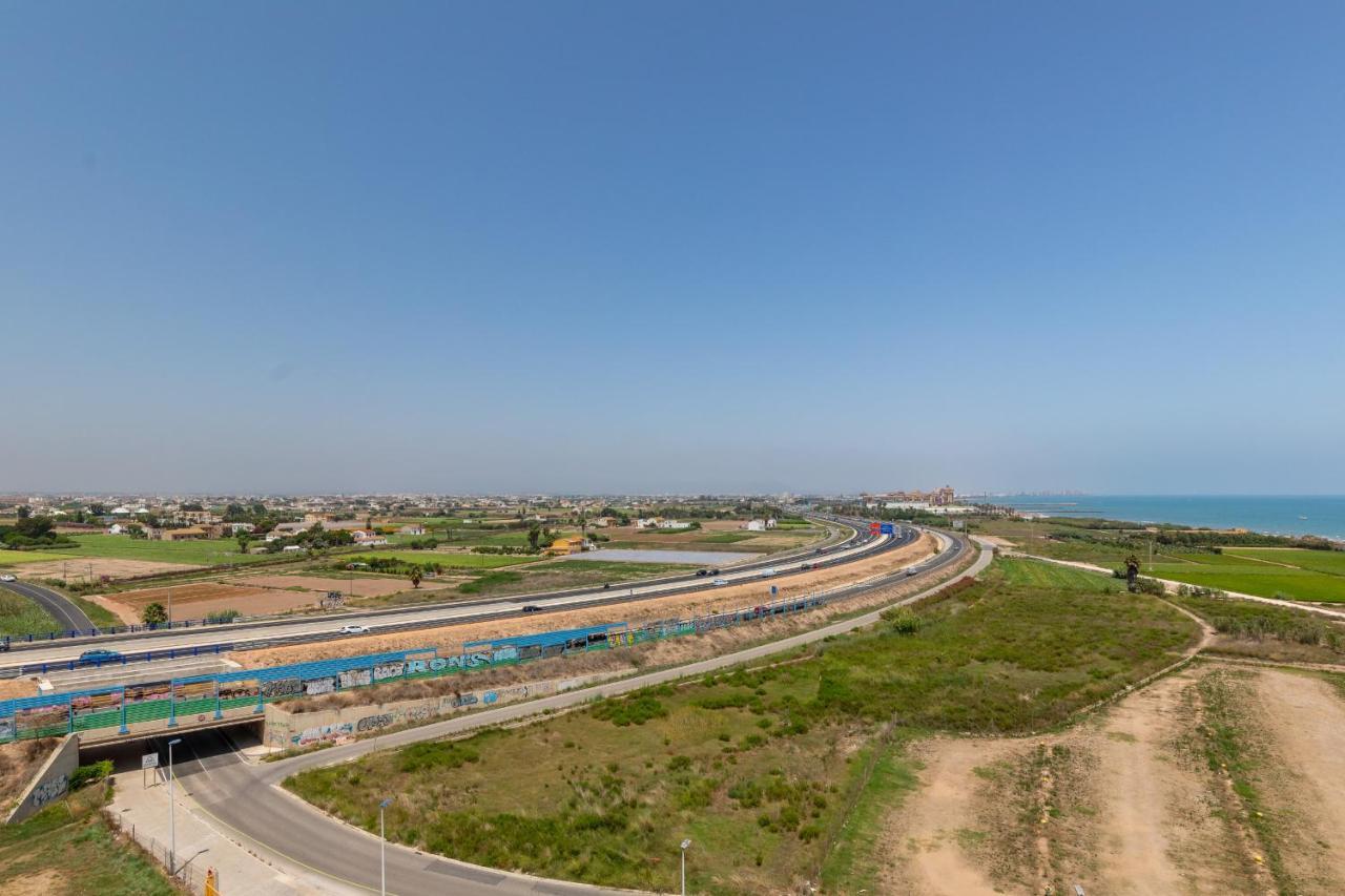 Apartup Patacona Surfing Beach Valencia Buitenkant foto