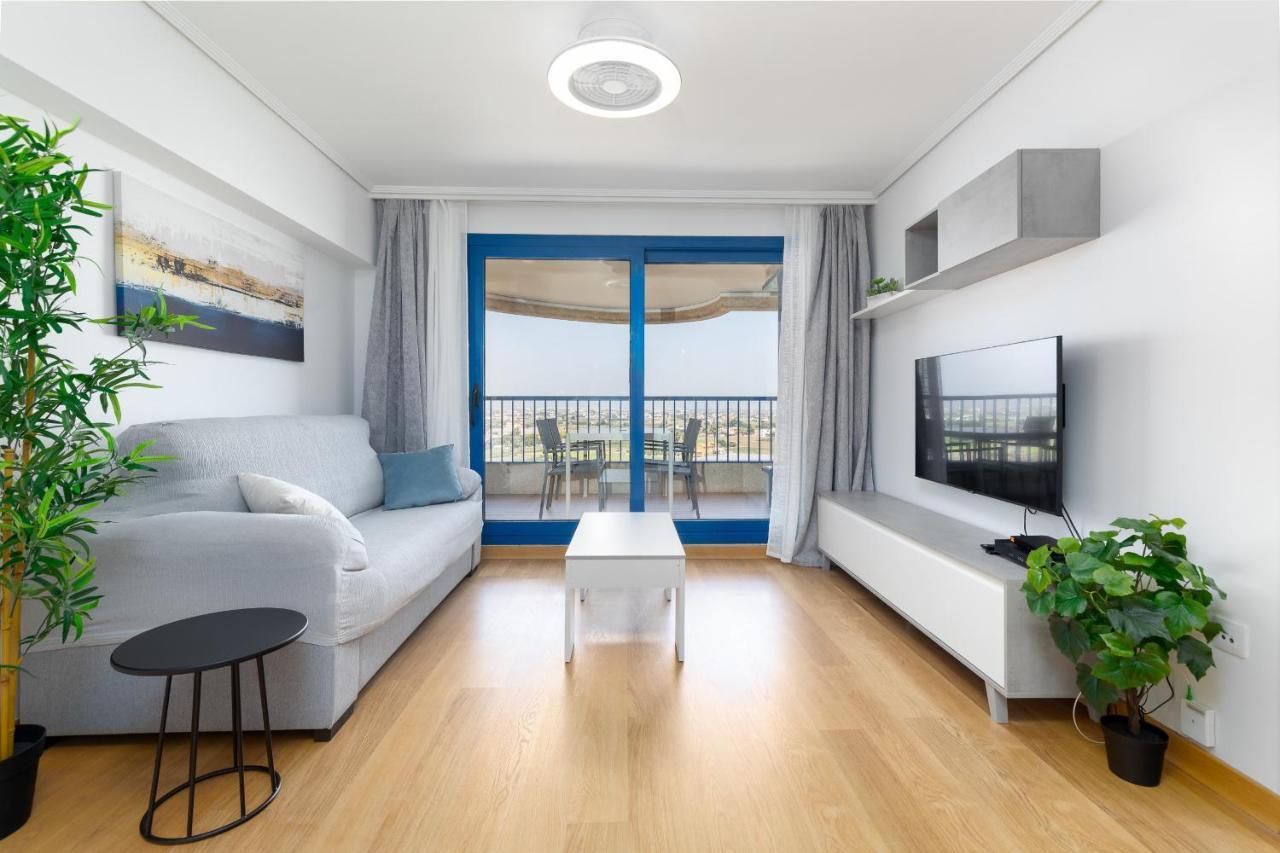 Apartup Patacona Surfing Beach Valencia Buitenkant foto