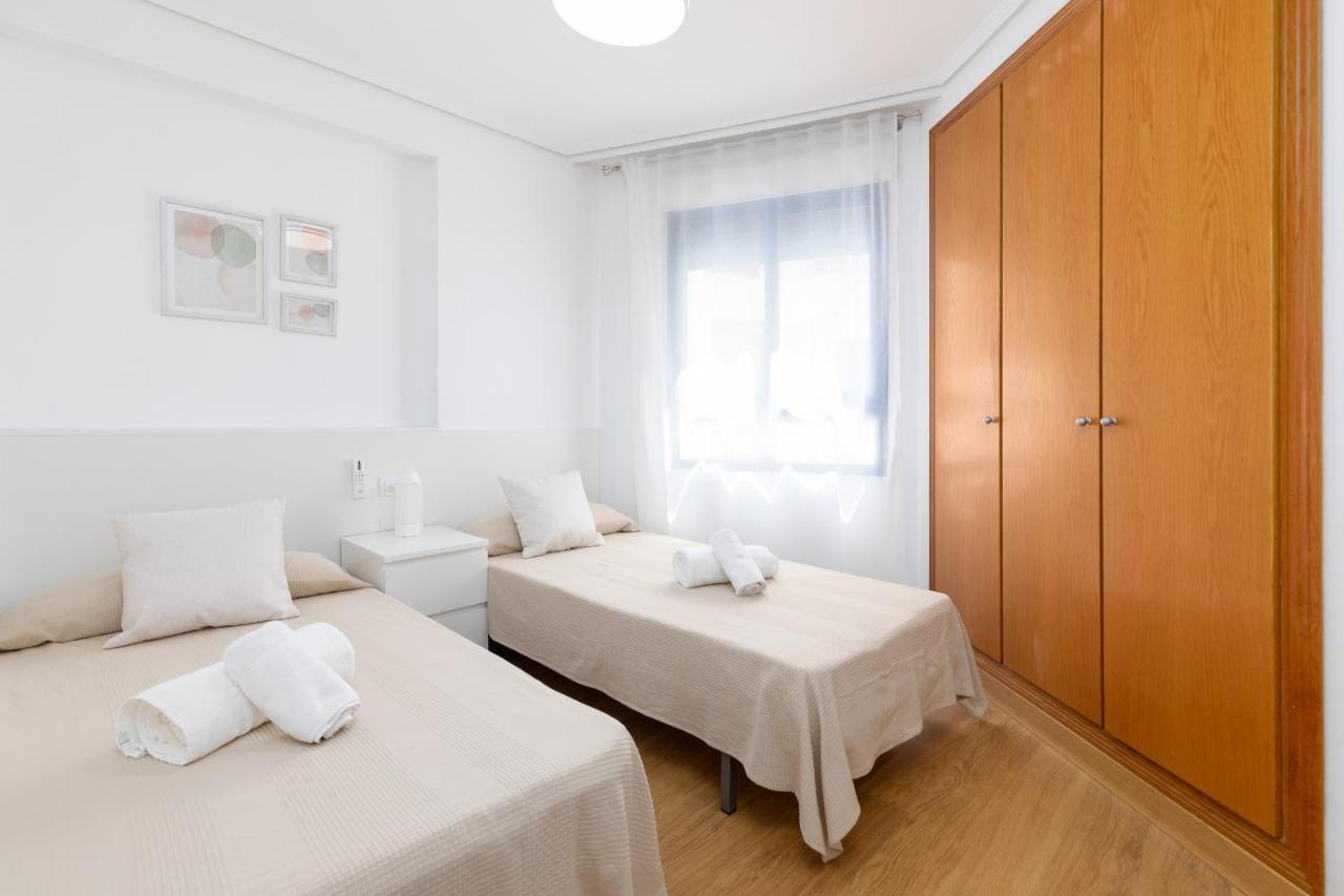 Apartup Patacona Surfing Beach Valencia Buitenkant foto